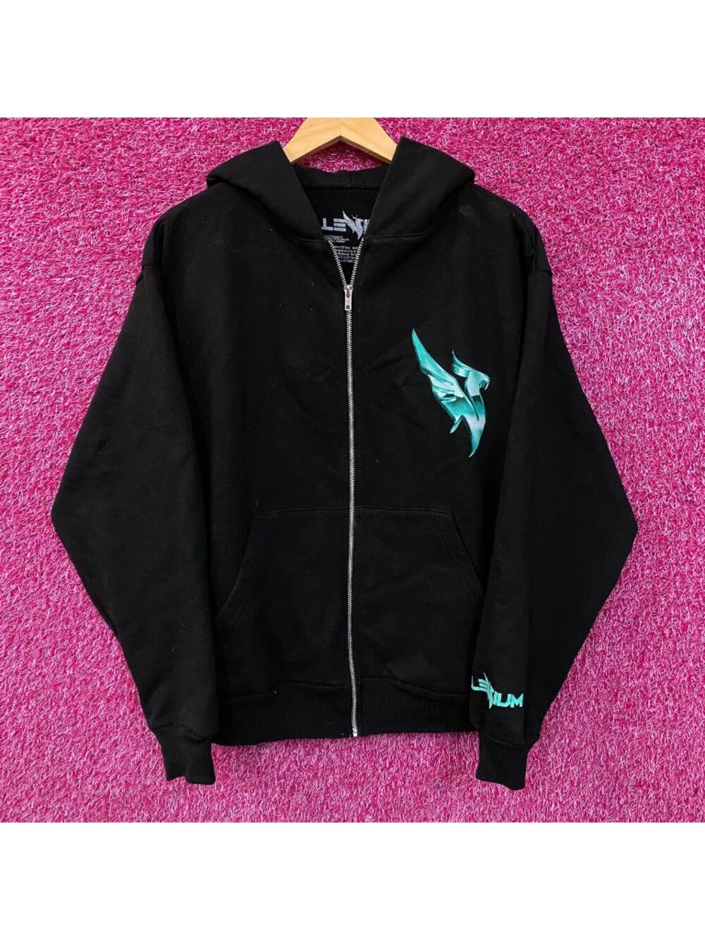 Illenium Odyssey Graphic Zip Up Hoodie Medium